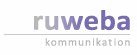 ruweba kommunikation mit einer Anlaufstelle in Berlin auf dem deutschen Markt präsent