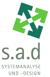 Logo der Firma s.a.d Systemanalyse und -Design GmbH