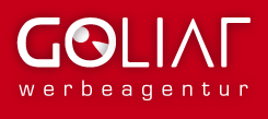 Logo der Firma GOLIAT Werbeagentur