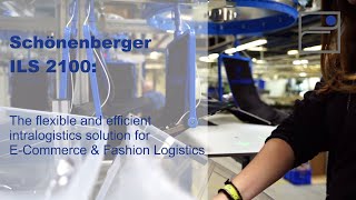 Kombinierter Transport von Hänge- und Liegeware mit dem SCHÖNENBERGER Taschensorter ILS 2100