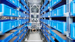 KlinCAT Shuttle-System im automatischen Behälterlager