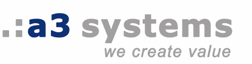 Logo der Firma a3 systems GmbH