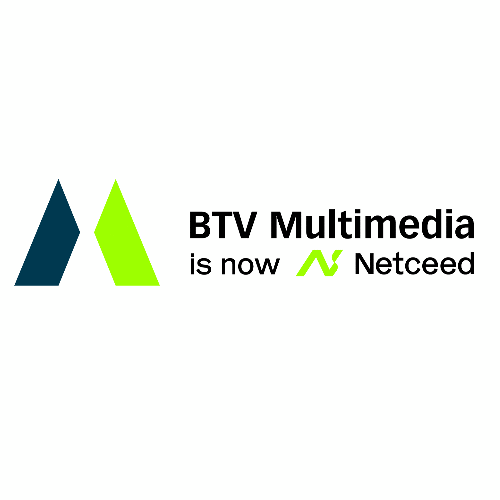 Logo der Firma BTV Multimedia is now Netceed