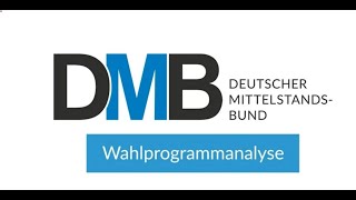 DMB Ergebnisse der Wahlprogrammanalyse 2021
