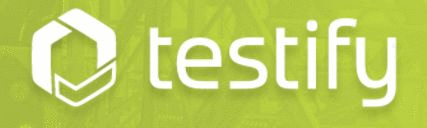 Logo der Firma Testify