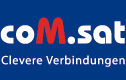 Logo der Firma coM.s.a.t. GmbH Kommunikationssysteme