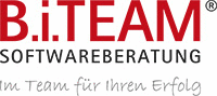Logo der Firma B.i.TEAM Gesellschaft für Softwareberatung mbH