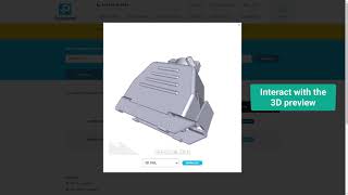 Bauteilkatalog auf Positronic-Unterehmenswebsite, realisiert durch TraceParts