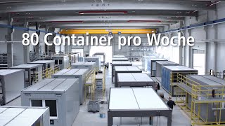 Containerproduktion by KLEUSBERG - made in Germany