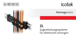 Zugentlastung ZL | Montage | icotek
