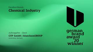 German Brand Award for the bluechemGROUP