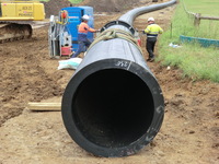 Large Diameter PE Pressure Piping System up to OD 2200 mm