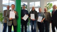 Erste Absolventen mit Hochschulzertifikat 'Certified Security Engineer, HFU'