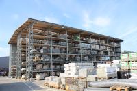 Hagebaucentrum Bolay: Neues Lager dank Regalhallen-Bauweise in kürzester Bauzeit realisiert