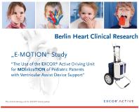 Berlin Heart untersucht in der klinischen Studie "E-MOTION" eine innovative Mobilisierungsoption für herzkranke Kinder