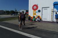 Graffiti-Aktion: Jugendliche gestalten Trafostation in Roßtal