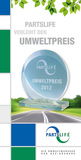 Partslife lobt Umweltpreis aus