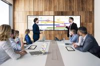 Das BenQ DuoBoard CP8601K ist Bildschirm, Whiteboard und Videokonferenzsystem in einem