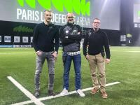 Auftritt von MediorNet, Artist und Bolero in der Pariser La Défense Arena