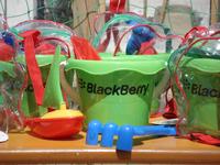 Mit BlackBerry in die Sonne
