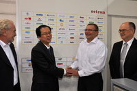 setron und Dominant Opto Technologies(TM) unterzeichnen Franchisevertrag