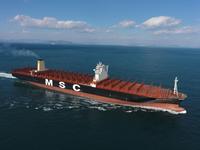 Weltgrößtes Containerschiff MSC Oscar geht mit DNV GL-Klasse in Fahrt
