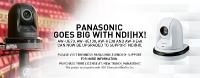 Komplette Panasonic PTZ-Kamerareihe integriert NDI|HX Support