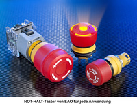 NOT-HALT-Taster von EAO für jede Anwendung