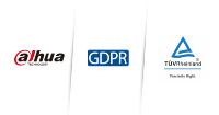 First in Global Video Surveillance Industry, Dahua IP Video Products Certified to Comply with GDPR by TÜV Rheinland