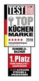 ROMMELSBACHER erhält erneut das Siegel "Top Küchen Marke 2018"