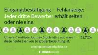 Candidate Journey Studie 2017 & Infografik: Die Bewerbung, - der steinige Weg zum Reiseziel "Job"