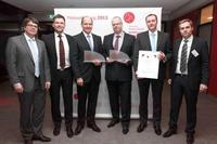 TNT Express gewinnt "Branchenpreis Logistik" beim Wettbewerb "Deutschlands kundenorientierteste Dienstleister"