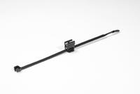 Conrad Business Supplies bietet EdgeClip- Befestigungselemente kombiniert mit Q-tie Kabelbindern von HellermannTyton