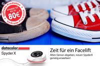 Datacolor SpyderX Upgrade-Angebote ab sofort teilnehmenden Fotofachhändlern verfügbar