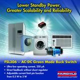 650 V Green-Mode-Abwärtsschalter von Fairchild Semiconductor bietet höchsten Wirkungsgrad mit System-Design-Skalierbarkeit