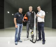 Mit BMW Motorsport Messtechnologie zur Perfektion der Rennrodel-Ideallinie im Eiskanal