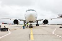 Lufthansa Cargo begrüßt neunte B777F in Frankfurt