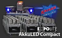 Kaiser Showtechnik setzt auf Expolite AkkuLED Compact