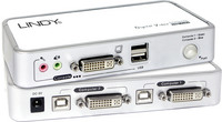 Neuer zweifach PC-/Mac-Umschalter von LINDY zu attraktivem Preis