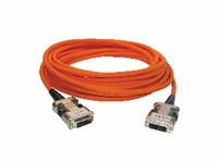 Garantiert verlustfreie 1080p Übertragung bis 100m und volle HDCP-Kompatibilität: cinemateq professional fiberoptical DVI cable