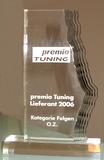 Premio Tuning zeichnete auf der Essen Motor Show die Lieferanten 2006 aus