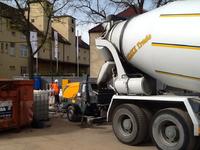 Erschließung neuer Wohngebiete mit Hilfe der Putzmeister Kolbenpumpe P 715