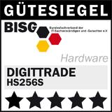 BISG e.V. zeichnet die Hochsicherheitsfestplatte HS256S von DIGITTRADE mit der Bestnote von 5 Sternen aus