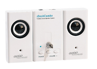 Auvisio Mini-Lautsprecher "iDock Combo" – für MP3-Player, PCs und Notebooks