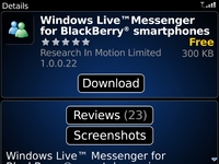 RIM Launches BlackBerry App World