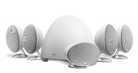 KEF stellt das neue E305 Heimkino-Lautsprechersystem im kultigen Ei-Design vor
