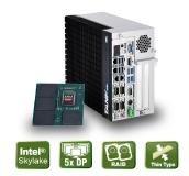 TANK-870E9175 – Industrielles Embedded System mit 5 Displayports