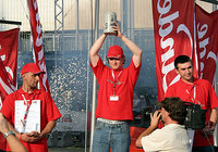 Benjamin Empl neuer deutsche Meister im Staplerfahren
