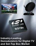 Silicon Labs präsentiert neue Demodulatoren für den Digital - TV-Markt