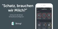 Digitale Einkaufsvorhersage: Shopping-App Bring! weiß, wann die Milch alle ist